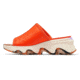 Sorel Kinetic Impact Slide High Sandal - Womens, Optimized Orange/Honey White, 7, 2030471-862-7