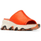 Sorel Kinetic Impact Slide High Sandal - Womens, Optimized Orange/Honey White, 7, 2030471-862-7