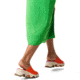 Sorel Kinetic Impact Slide High Sandal - Womens, Optimized Orange/Honey White, 7, 2030471-862-7