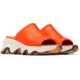 Sorel Kinetic Impact Slide High Sandal - Womens, Optimized Orange/Honey White, 7, 2030471-862-7