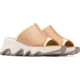 Sorel Kinetic Impact Slide High Sandals - Womens, Honest Beige/Chalk, 7.5 US, 2030471-246-7.5