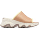 Sorel Kinetic Impact Slide High Sandals - Women's, Honest Beige/Chalk, 8 US, 2030471-246-8