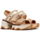 Sorel Kinetic Impact Slingback Heel Sandal - Womens, Honest Beige/Honey White, 10.5, 2030481-247-10.5