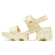 Sorel Kinetic Impact Slingback Heel Sandal - Womens, Honey White/Luminous Lime, 9, 2030481-292-9