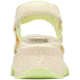Sorel Kinetic Impact Slingback Heel Sandal - Womens, Honey White/Luminous Lime, 9, 2030481-292-9