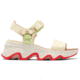 Sorel Kinetic Impact Y-Strap High Sandal - Womens, Honey White/Luminous Lime, 9, 2030461-292-9