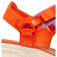 Sorel Kinetic Impact Y-Strap High Sandal - Womens, Optimized Orange/Honey White, 11, 2030461-862-11