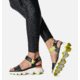 Sorel Kinetic Sandals - Womens, Black/Sea Salt, 9 US, 1891901-012-9