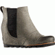 Sorel Lea Wedge 2 Casual Boot - Women's-Dark Grey/Black-Medium-8