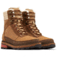 Sorel Lennox Lace Cozy STKD Waterproof Boot - Womens, Velvet Tan, Warp Red, 9.5, 2009271-242-9.5