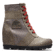 Sorel Lexie Wedge Boot - Womens, Quarry, 10.5 US, 1808531051-10.5