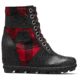 Sorel Lexie Wedge Boots - Women's, TARTAN Black, 10, 1877151010-10