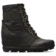 Sorel Lexie Wedge Boots - Women's, Touchy Black, 5, 1808531010-5