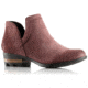 Sorel Lolla Cut - Out Bootie - Women's, WP Suede-Light Raisin, B, 5.5, 1776071640-5.5