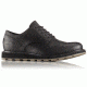 Sorel Madson Oxford Waterproof Leather Casual Boot, Men's, Black, 8 US, 1750191010-8