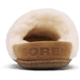 Sorel Nakiska Slide II Slippers - Womens, Camel Brown/Natural, 6 US, 1902881224-6