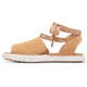 Sorel Ona Streetworks Drille Flat Sandal - Womens, Honest Beige/Sea Salt, 8.5, 2069891-246-8.5