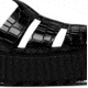 Sorel Ona Streetworks Fisherman Mid Sandal - Womens, Black/Sea Salt, 9.5, 2084691-010-9.5