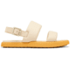 Sorel Ona Streetworks Go-To Flat Sandal - Womens, Honey White/Yellow Ray, 9.5, 2070231-292-9.5