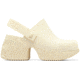 Sorel Ona Streetworks Heel Clog - Womens, Honey White/Sea Salt, 7, 2069871-292-7