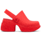 Sorel Ona Streetworks Heel Clog - Womens, Red Glo/Sea Salt, 10, 2069871-617-10