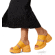Sorel Ona Streetworks Slide Heel - Womens, Yellow Ray/Sea Salt, 7, 2069881-765-7
