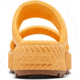 Sorel Ona Streetworks Slide Mid Sandal - Womens, Yellow Ray/Sea Salt, 5, 2069911-765-5