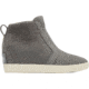 Sorel Out N About Pull On Wedge Boot - Women's, Quarry/Sea Salt, 7US, 2058651052-7