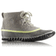Sorel Out N About Suede Casual Boot, Womens, Dove/Black, 8 US, 1776251081-8