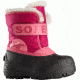 Sorel Snow Commander Winter Boot - Youth-Tropic Pink/Deep Blush-11 Kid