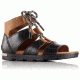 Sorel Torpeda Lace II Sandal - Women's-Black/Elk-Medium-5.5