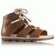 Sorel Torpeda Lace II Sandal, Womens, Camel Brown/Ancient Fossil, 7 US, 1727321224-7