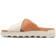 Sorel VIIbe Crisscross Slide - Womens, Honest Beige/Chalk, 7, 2076811-246-7