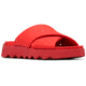 Sorel VIIbe Crisscross Slide - Womens, Red Glo/Gum 16, 9, 2076811-617-9