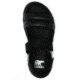 Sorel VIIbe Sandal - Womens, Black/Black, 9.5, 2030511-012-9.5