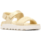 Sorel VIIbe Sandal - Womens, Honey White/Sea Salt, 9, 2030511-292-9