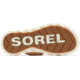 Sorel VIIbe Twist Slide Sandals - Womens, Nova Sand/Chalk, 9 US, 2039961-260-9