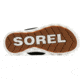 Sorel VIIbe Twist Slide - Womens, Black/Sea Salt, 6, 2039961-010-6