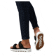 Sorel VIIbe Twist Slide - Womens, Black/Sea Salt, 6, 2039961-010-6