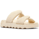 Sorel VIIbe Twist Slide - Womens, Honey White/Gum 17, 9.5, 2039961-292-9.5