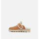 Sorel VLIbe Clog Suede Cozy Boots - Womens, Tawny Buff/Natural, 7US, 2048521253-7