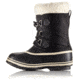 Sorel Yoot Pac Nylon Boot, Black, 3, 1638021010-3