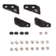 Spark R&amp;D Fixie Clips, Through-Mount, Black, AC183
