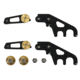Spark R&amp;D Spark Crossbar Clips, Through-Mount, Black, AC195