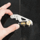 Spark R&amp;D Spark Crossbar Clips, Top-Mount, Black/Metal, AC192