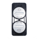 Spark R&amp;D Spark Canted Pucks, Black/Metal, AC129