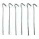 SPATZ Steel Rockskewer PAK-6 Pegs, Grey, 2899620011110