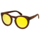 Spectrum Sunglasses Aikau S124gd Sunglasses, Cherry Frame, Brown Lens SSGS124GD