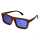 Spectrum Sunglasses Clark S119BL Sunglasses, Cherry Frame, Blue Lens SSGS119BL