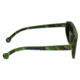 Spectrum Lopez Wood Sunglasses, Green Stripe Frame, Black Lens, Green Stripe/Black, One Size, SSGS111BK